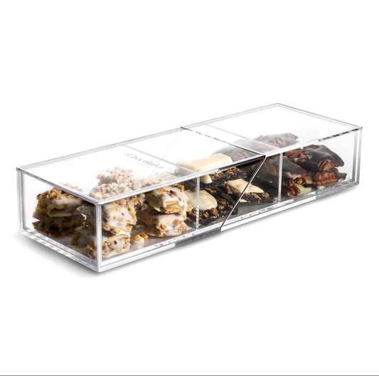 Luxe Collapsible Lucite Confections Box